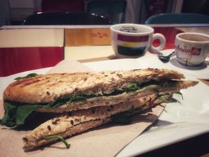 Crazi bikini  at Santoni - When food is the solution in Barcelona