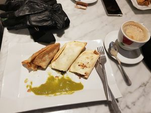 Awesome pasties  at Santoni - When food is the solution in Barcelona