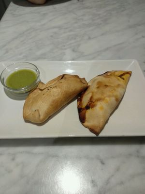 Pasties at Santoni - When food is the solution in Barcelona