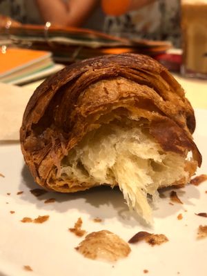 Vegan Croissant  at Santoni - When food is the solution in Barcelona