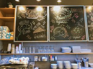 Behind the counter at Santoni - When food is the solution in Barcelona