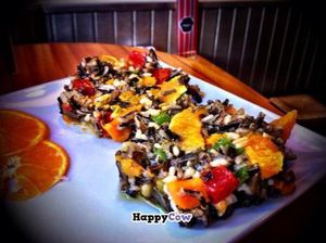 Rice and fruit! at Santoni - When food is the solution in Barcelona