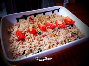 Vegan couscous at Santoni - When food is the solution in Barcelona