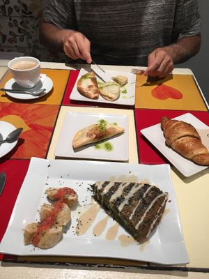 Empanadas forever! Also, the quiche and croissants are delicious!  at Santoni - When food is the solution in Barcelona