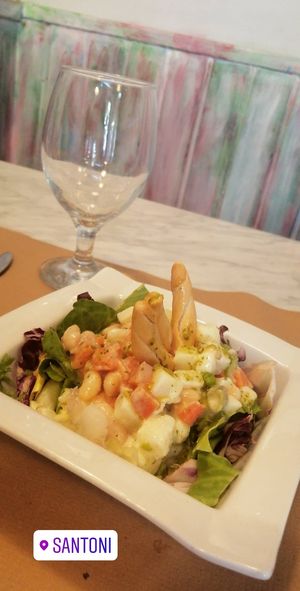 Ensaladilla rusa at Santoni - When food is the solution in Barcelona