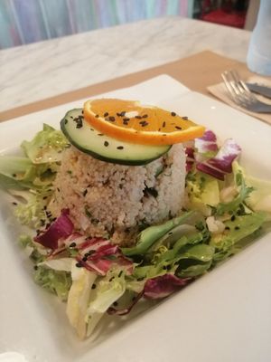 Tabulé de verduritas at Santoni - When food is the solution in Barcelona