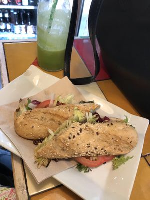 Super awesome sandwich  at Santoni - When food is the solution in Barcelona