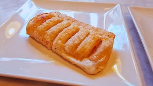 Apple pastry at Santoni - When food is the solution in Barcelona
