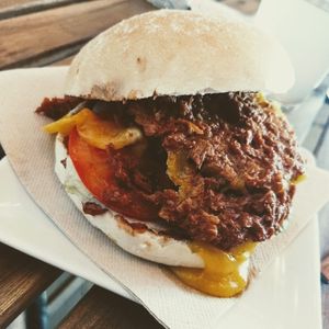 Vurguer Lay-yanki at Santoni - When food is the solution in Barcelona