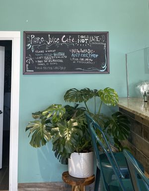   at Pure Juice Cafe in Arlington Heights