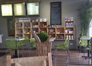 Pure juice cafe at Pure Juice Cafe in Arlington Heights