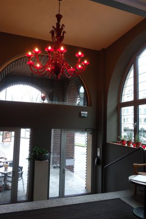 Hallway at L'Osteria in Saarbrucken