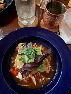 Vegan mofongo   at El Plaza Vieques in Vieques
