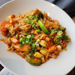 Paid thai with tofu and no egg at MIA - Sushi Maki - TD in Miami