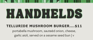 Menu  at Rendezvous Cafe in Denver