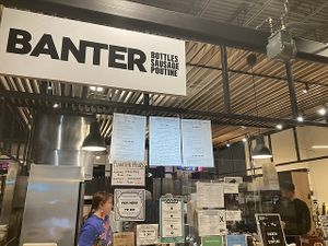 Counter  at Banter Beer and Wine in Shaker Heights