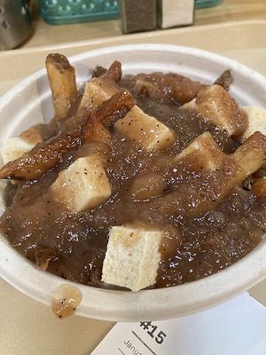 Tofu poutine  at Banter Beer and Wine in Shaker Heights