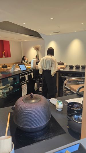 Inside at Chashitsu Time in Osaka