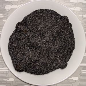 black sugar-coated pan de muerto at La Casa de Mamá - Pop Up in Portland