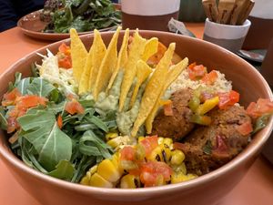 Taco salad  at Wild Souls - Dubail Mall in Dubai