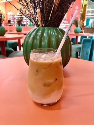 Iced oat latte at Wild Souls - Dubail Mall in Dubai
