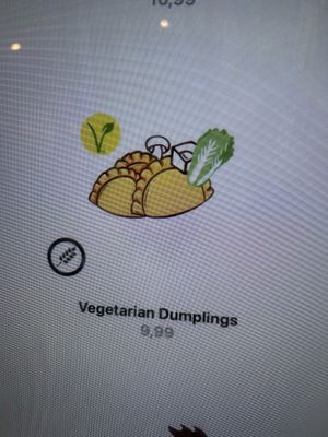 8pcs vegan dumplings 9,99€  at Uncle Wang Dumplings in Rotterdam