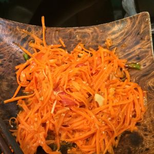 carrot salad  at Morning Glory in Chiang Mai