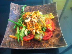 Stir fry  at Morning Glory in Chiang Mai