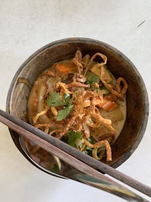 Khao soi at Morning Glory in Chiang Mai