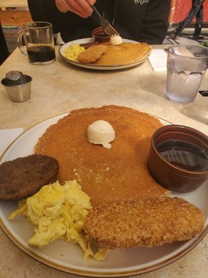 ! at Cooper's Co-op Cafe in Portland