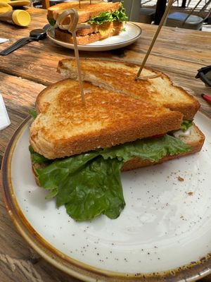 BLT at Cooper's Co-op Cafe in Portland
