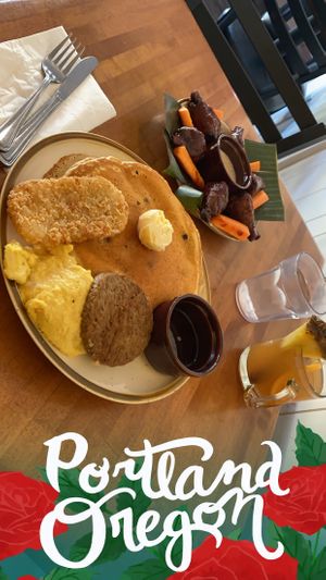  at Cooper's Co-op Cafe in Portland