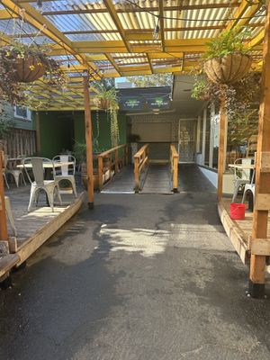Seating area   at Cooper's Co-op Cafe in Portland