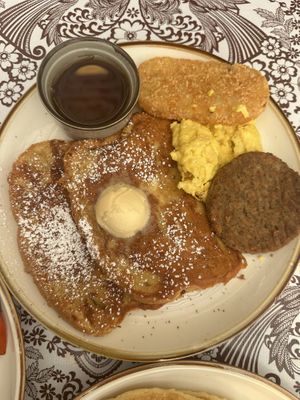 French toast  at Cooper's Co-op Cafe in Portland