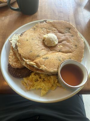 Build your own scramble  at Cooper's Co-op Cafe in Portland