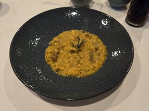 Risotto at Casa Rolandi in Cancun