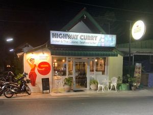 Outside  at Highway Curry in Phuket
