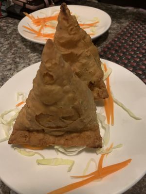 Samosas  at Highway Curry in Phuket