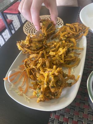 Onion Bhaji  at Highway Curry in Phuket