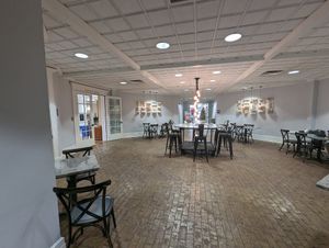 Lots of seating at Village Farmacy  in Poland