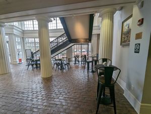 More seating at Village Farmacy  in Poland