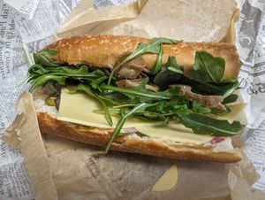 The sandwich. Wow 😍 at Village Farmacy  in Poland