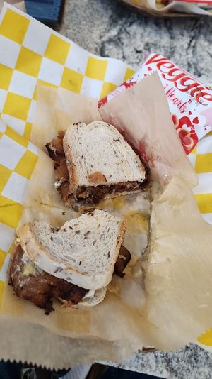 Rueben sandwich at Village Farmacy  in Poland