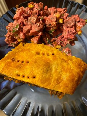 Vegan Wellington, Christmas menu 2023😍 at Húshagyó Futár in Eger