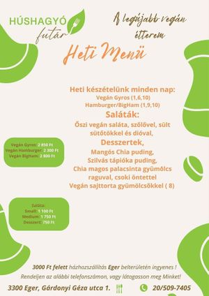  at Húshagyó Futár in Eger