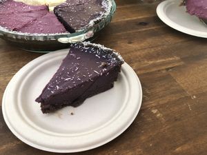 Blubbery raw cake   at Zen Mystery in Dania Beach