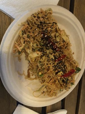 Live pad Thai   at Zen Mystery in Dania Beach