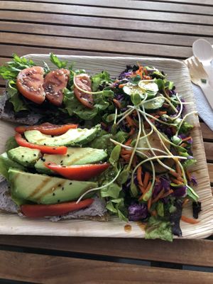 Live sandwich  at Zen Mystery in Dania Beach