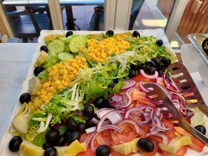 Salads at Ristorante Aragosta  in Burscheid