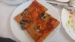 Vegan Pizza at Ristorante Aragosta  in Burscheid